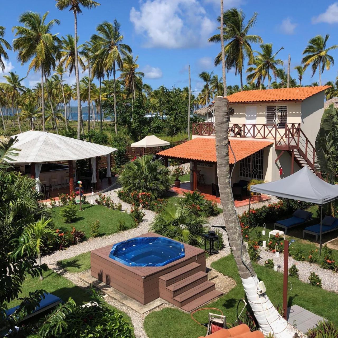 Hotel 21 Palms à Las Galeras Extérieur photo